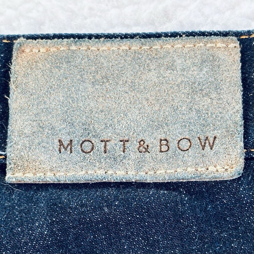 mott and bow jeans mens‎ 40x32 blue denim straight Dark wash casual preppy